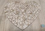 Puzzle szív alakú
